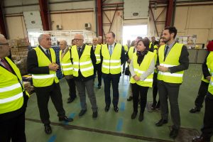 Visita Consejero Empleo Empresa y Comercio una