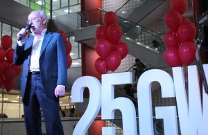 Beltran Calvo, CEO of Isotrol during the 25 GW celebration ceremony