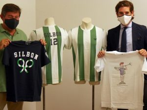 consejero delegado de Córdoba CF, Javier González Calvo y Pablo López, CEO de Silbon