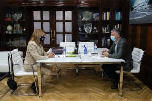Reunión Pilar Miranda Carmelo Romero