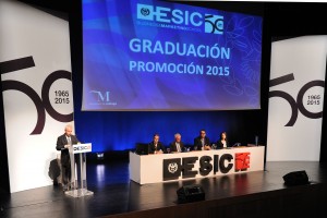 ESIC promoción 2015 Málaga Graduación 1