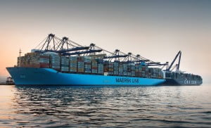 Escala Marit Maersk+CMA CGM Marco Polo. Puerto de Algeciras