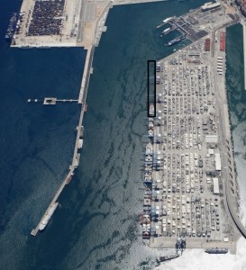 Puerto Bahía de Algeciras. Juan Carlos I. Zona dragado 1