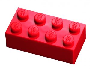 01 LEGO Stein_rot1
