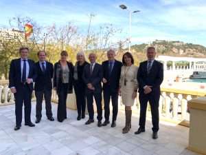 Presidentes Autoridades Portuarias andaluzas y gerente de Suncruise Andalucía