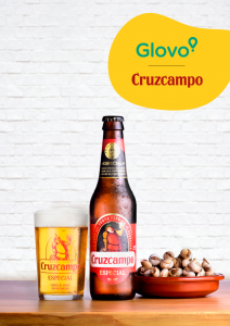 Glovo_Cruzcampo y caracoles