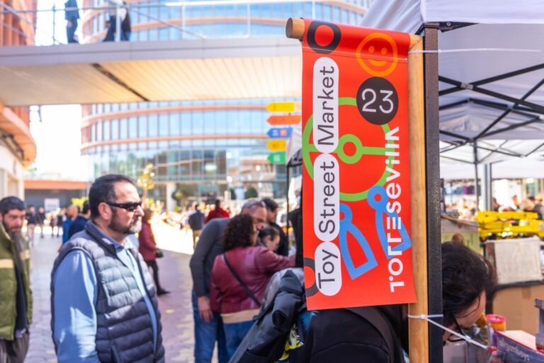 Torre Sevilla celebra este fin de semana el primer aniversario de Toy Street Market