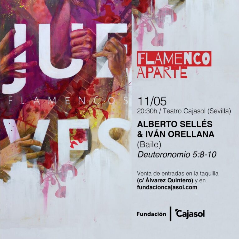 La Fundación Cajasol inaugura el ciclo Flamenco y Aparte con el espectáculo ‘Deuteronomio 5:8 10’, de Alberto Sellés & Iván Orellana