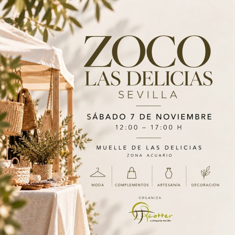 El Muelle de las Delicias estrena un nuevo Zoco que reunirá ocio, moda y artesanía junto al Guadalquivir